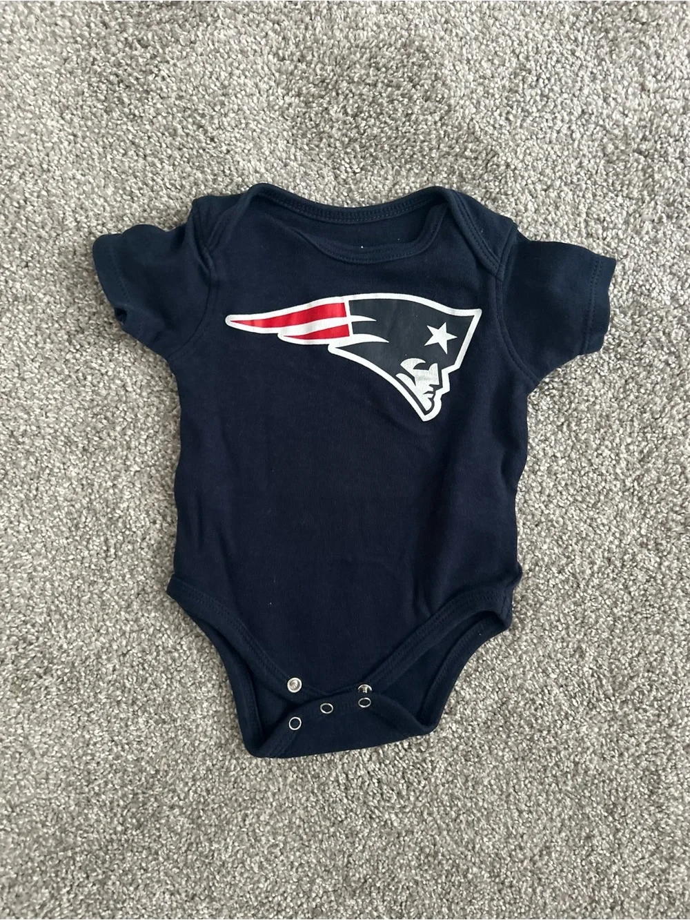 New England Patriots Baby 4-Pack One-Piece Bodysuits